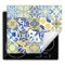 DarHaus Copri Piano Cottura Induzione 60x52 cm Coprifornelli Fornello Proteggi Tutto per la Cucina Fornelli - giallo - mosaico
