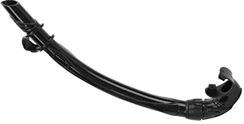 Trockenschnorchel Schnorchel Erwachsene PVC-Rohr, Schnorchel Trocken Ideal zum Schnorcheln Schwimmen (Black)