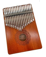 Kalimba Niedliches Musikinstrument exotisches tragbares Musikinstrument professionelle Kalimba Daumen Klavier Finger 17 Töne