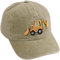 Bagger Kinder Baseball Cap, Auto Baseballcap Baseballmützen Sonnenhut Sonnenschutz Kappe Cartoon Baseball Kappe Kinder Caps Baseballkappe für Kinder Junge Mädchen 2-8 Jahre, Khaki