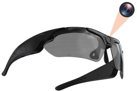 NMVB 1080P Full HD Mini Camera Sunglasses Action Cam DVR Wide-angle Glasses Camcorder