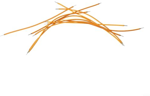 HOHOVYVY Glühbirnen-Filament,LED-Leuchtmittel,2200K 10 Stücke Glühbirne Filament Lampe Teile LED Dioden Flexible Filam(130mm)