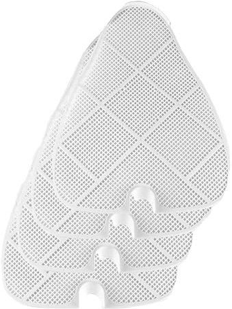 8180 Qualitäts Urinal Schutzsiebe groß 31cm, im 4er Pack (Weiß Gastroqualität)