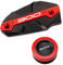 ZESIDIMO Per Kawasaki Z900 Z 900 2017-2024 2023 Accessori Moto Anteriore Posteriore Copertura Serbatoio Liquido Freno Coperchio (Rosso)