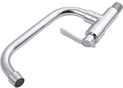 CWHHTVBI Kupfer Wand Küche 360 ​​Rotierenden Becken Waschbecken Wasserhahn Einzigen Griff Gemüse Becken Kaltwasser Wasserhahn Bad Zubehör