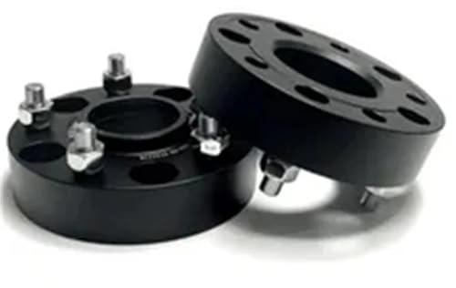 Spurplatten Für Jeep Für Wrangler JK 2007-2017 J207 Distanzscheiben Rad Schwarz Sliver 4 Stücke 30mm Spurverbreiterungen(Black)