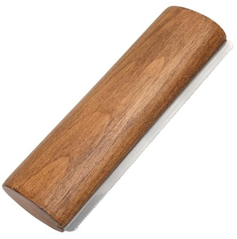 Pferdebürste – Edelstahlzähne | Ergonomischer Holzgriff, Entfernt Lose Haare Schmerzfrei, Ideal Für Die Pferdepflege, Professionelle - Und Haustierpflege