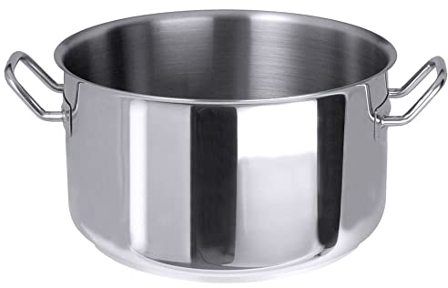 Contacto Professioneller Edelstahl Kochtopf Suppentopf Fleischtopf 18 cm in Gastroqualität extrem robust