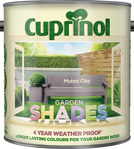 Cuprinol 2.5 Litre Garden Shades Standard Colours Muted Clay