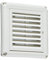 Knightsbridge EX009W 100mm/4 Extractor Fan Grille with Fly Screen-White