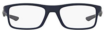 Oakley Unisex-Erwachsene 0OX8081 Brillengestelle, Grün (Softcoat Universal Blue), 53