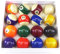 Billiard Pro Billardkugel-Set, Unisex, 2 Zoll, Rot und Gelb