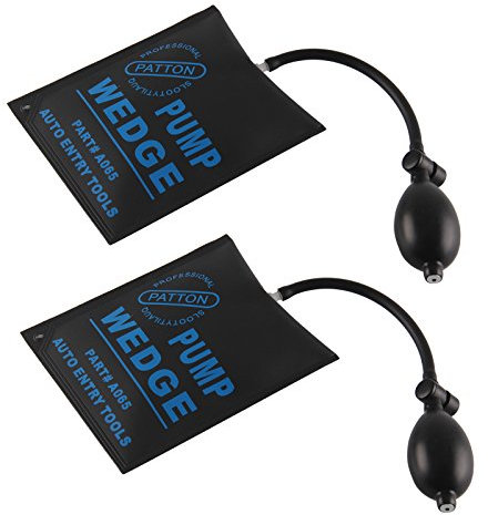 Shoze 2pcs Air Wedge Pump 15 * 17cm Car Wedge Pump Alignment Tool Inflatable Lifter Tool for Home Use Door Window Installation Car Auto Repair Frame Fitting Install Shim