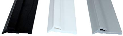 SN-TEC Fensterbankdichtung/Anschlussdichtung/Fensterdichtung SNSD 4000 Farbauswahl: Schwarz/Weiss/Grau (je 50 mtr) (Schwarz)