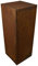 Manufaktur Lichtbogen Rost Säule 80 x 30 x 30 cm quadratisch Edelrost Gartendeko