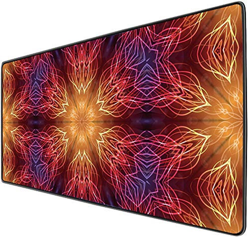 Tapis de souris Dream Keyboard Writing Desk Office Customized Computer Pad Mats Student Desk Creative Mat Abstract art 31 .5X11.5X0.12 in