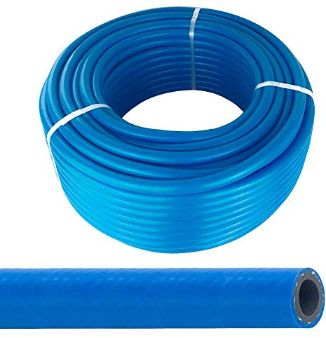 ULTRAFLEX 20B Innen ø 6mm (1/4 Zoll) Länge 50m - Druckluftschlauch, Kompressorschlauch, flexibel, blau