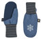 Finkid Rukkanen Ice Blau - wasserdichte warme Kinder Fäustlinge, Größe L - Farbe Denim - Navy