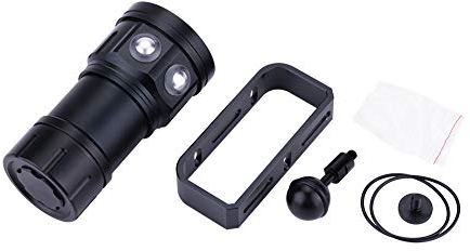 Nachttauchlampe, IPX8 18000 Unterwasser-Taschenlampe, für Outdoor-Aktivitäten und Unterwasser-Aktivitäten