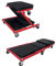 NAIZY 2-in-1 Werkstatt Rollbrett klappbar Montagerollbrett Werkstattliege Montageliege mit 360° Lenkrollen Montagehocker, bis 150KG
