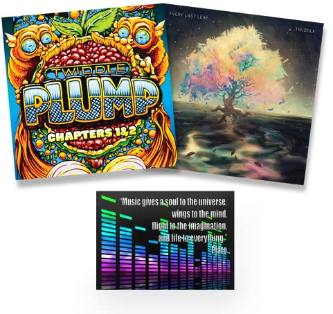 Twiddle 3 Album Collection (Plump 1+2 + Every Last Leaf) + Including Bonus Art Card