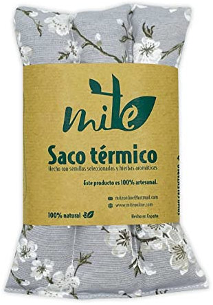 Saco térmico de semillas y hierbas multiusos (47cm x 15cm) Lavanda (Sakura)