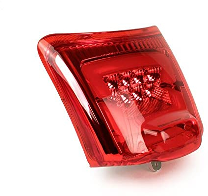 MOTO NOSTRA Rücklicht LED rot, kompatibel für Vespa GTS 125, 300, GTV bis Bj. 2014 Ersatz Rückleuchte