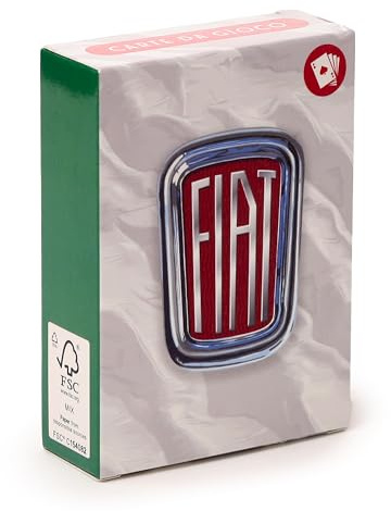 Puckator Fiat 500 Standard Spielkartendeck
