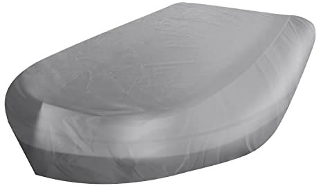 Spactz V-FöRmige Marine-Bootsabdeckung, Wasserdicht, Staubdicht, UV-Schutz, Regen, Schnee, Angeln, Gummiboot, 380 X 200 X 46 cm