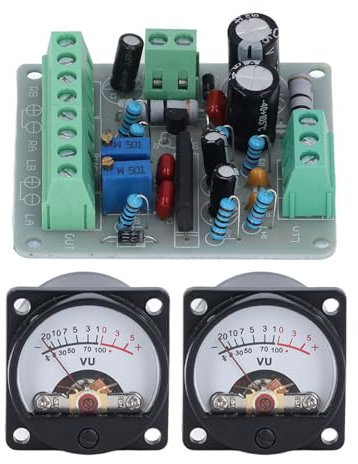 Level Meter VU Meter DC12V Power Amplifier VU Meter for TA7318P Driver Board DB Level Meter