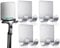 PGKDYC 5 Pack Stainless Steel Shaver Holder for Shower, Waterproof Self Adhesive Razor Holder, Multipurpose Shower Hook