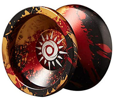 Swiixxer Wettbewerbsfähige Yo-Yos mit Ballsaiten, Extra Langes Leerlauf-Yoyo für Yo-Yo-Spieler mit 10 Yo-Yos