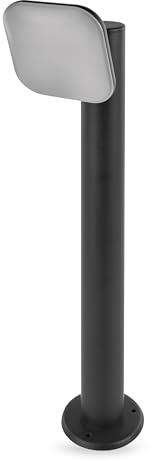 EMOS - Außen LED-Stehleuchte NIKA für Garten - wasserdichte 12,5W-Wegeleuchte mit Helligkeit 900lm, Warmweißes Licht - Gehäuse aus Aluminium zur Bodenbefestigung