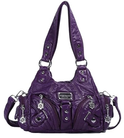 M&Catree y2k Damenhandtasche PU-Leder Tasche Damen Handtasche Vintage Schultertasche Hobo Henkeltasche Umhängetasche Retro