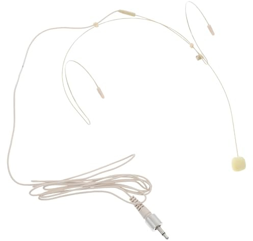 SOLUSTRE Wired Headset Microphone for Performing Arts and Sound Pickup Effect with Condenser Mic for Voice Amplifier Featuring Unobstructed Head-mounted Design and Teaching