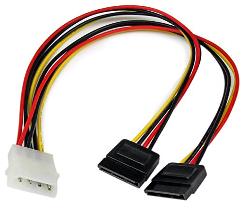 StarTech.com Cavo Adattatore LP4 di Alimentazione a Y, 2 x SATA, 30 cm
