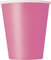 Unique Party 31436 - Gobelets en Carton - 270 ml - Rose - Paquet de 14