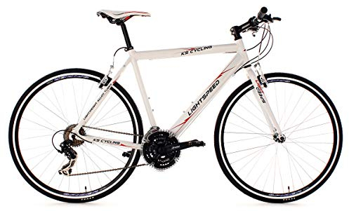 KS Cycling Fitnessbike 28'' Lightspeed weiß Alu-Rahmen RH 60 cm