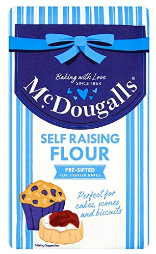 McDougalls Pre-Sifted Self-Raising Flour, 500 g Bag (Pack of 1)