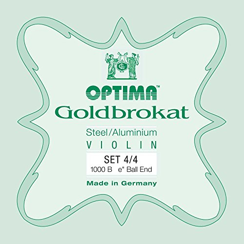 Optima Corde per violino broccato oro set 4/4 medio (sfera) 1000B