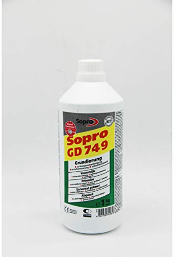 Sopro Grundierung GD 749 - lösemittelfreie, hochkonzentrierte, schnell trocknende Kunstharz-Grundierung