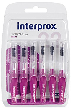 Interprox Interdentalbürsten lila maxi 6 Stück, 3er Pack (3x 6 Stück)