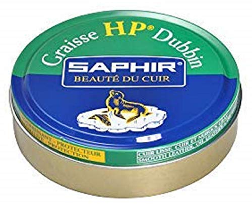 Saphir HP Dubbin Leather Grease Black Size: 100 ml