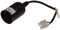 ChiliTec Baufassung Renovierfassung E27 mit 15cm Kabel und Zugentlastung I Renovierungsarbeiten Malerarbeiten