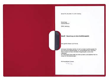 10 Stück ELBA Bewerbungsmappen Excellent bordeaux