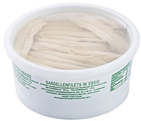 Ahumados Arte - Sardellenfilets in Essig aus Spanien, 1er Pack (1 x 350 g)