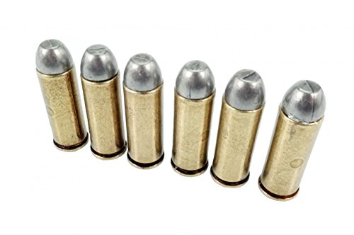Denix 6er Set Gold 45er Deko Patronen in original Größe (Nicht passend Colts)