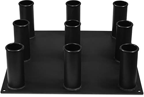 Yes4All GMP1 Vertikale Langhantel Halter Stand, 9 Bars