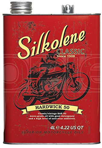 Silkolene Hardwick Classic/vintage SAE 50 monograde mineral oil - 4 Litres
