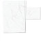 25er Set PRESENTOU Briefpapier beidseitig bedruckt 120 Gramm Papier | Motivpapier Urkundenpapier Urkunde Speisekarte Liebesbrief (Marmoriert, 25 + 25 Bögen + Umschläge)